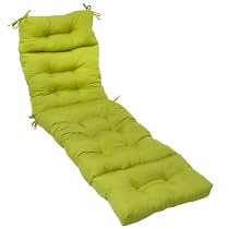 Big Sale Greendale Home Fashions 72-Inch Indoor/Outdoor Chaise Lounger Cushion, Kiwi