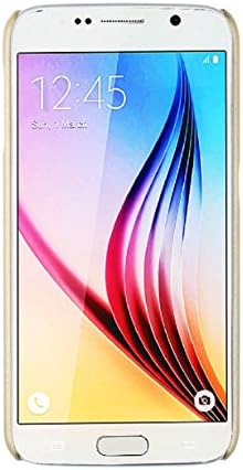 welcomeuni Carved Damask Vintage Mandala Flower Case Cover For Samsung Galaxy S6 (Gold)