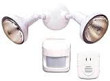 Heath Zenith Motion-Activated Security Alert Kit, Model# SL-6029-WH