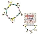 Hannah's Delicates Kid's Size Cheerleader Stretch Charm Bracelet