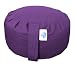 LARGE Meditation Cushion, Support Cushion - Zafu (Buckwheat) Purple
