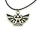 Dancingstars Legend of Zelda Triforce Necklace (Bronze #B)
