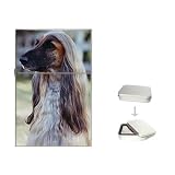 Afghan Hound Flip Top Lighter