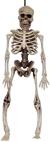 14" Hanging Halloween Skeleton - Halloween Decoration
