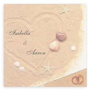 cheap beach wedding invitations