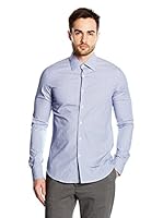 Pedro del Hierro Camisa Hombre Slim F-A-F Jaq Spread (Azul)
