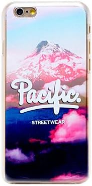 Pacific Streetwear Pattern Transparent PC Back Cover for iPhone 6