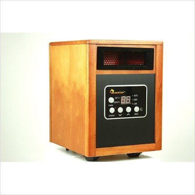 Dr Heater Quartz + PTC Infrared Portable Space Heater - 1500 Watt, UL Listed , Produces 60% More Heat with Advanced Dual Heating System.