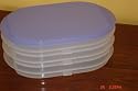 Tupperware fridge stackables blueberry mist seal