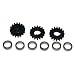Vestil D-HEAD-GK Replacement Gear and Bushing Kit for D-HEAD-1 Express-Open Drum Deheader