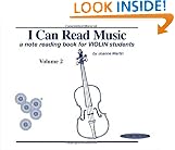 I Can Read Music: A Note Reading Book for Violin Students (Volume 2)