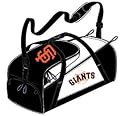 San Francisco Giants Duffle Bag - Baseball Sports Merchandise