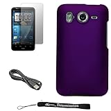 Purple Smooth Design Cover / 2 Piece Snap On Crystal Protective Hard Case f ....