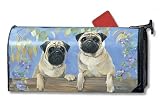 Pugs Magnetic Mailbox Cover - B000FEL1OA