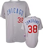 Carlos Zambrano Chicago Cubs Road Authentic Onfield Cool Base Jersey