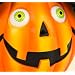 Animated Jack-O-Lantern with Witch Hat