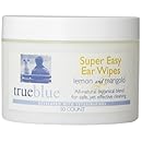 TrueBlue Super Easy Ear Wipes, 50 Count