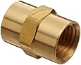 Anderson Metals Brass Pipe Fitting, Coupling, NPT Female