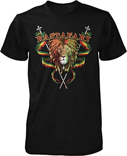 Rastafari Lion Men's T-shirt, NOFO Clothing Co.