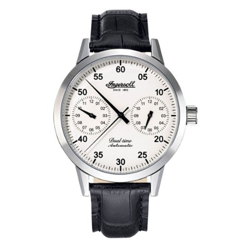 Ingersoll Herren-Armbanduhr XL SITTING BULL Analog Automatik Leder IN4402WH Preisvergleich