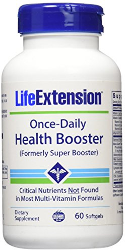 Life Extension Once Daily Health Booster Softgels, 60 Count