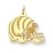14K Cincinnati Bengals Large Helmet Disc Charm