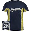 Milwaukee Brewers - Prince Fielder #28 Tie Dye T-Shirt