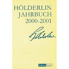 H�lderlin-Jahrbuch 2000-2001