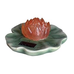 TotalPond UW16253 Solar Pond Floating White Lilly Pad Light