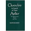 Characters In Search Of Their Author: The Gifford Lectures, 1999-2000
