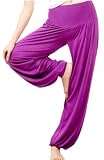 Womens Soft Elastic Waistband Fitness Yoga Herem Pants, Colors Available, Yoga & Pilates, Price/Piece