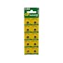 10 X GP AG3 192 LR41 Alkaline batteries Strip of 10