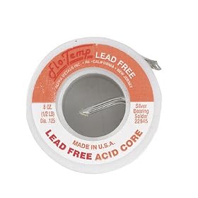 Flo Temp Lead Free Acid Core Solder (22945) Flo-Temp Lead Free Acid Core Solder (22945)