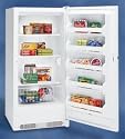 Frigidaire White Manual Defrost Upright Freezer