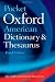 Pocket Oxford American Dictionary & Thesaurus