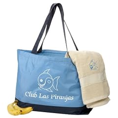 CLP Strandtasche 59�12,5�38 cm, blau