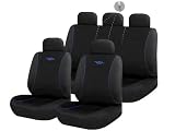 Zoom Produkt-Bild: Eufab 28291 Sitzbezug-Set Tattoo, blau/schwarz