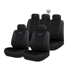 Eufab 28291 Sitzbezug-Set Tattoo, blau/schwarz