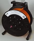 Eigenschaften Jäger  / Jumbo mit 4 Steckdosen PUR-Leitung H07BQ-F 25m orange