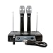Tyler TWM302 Dual Frequency RF Wireless Dual Microphone System