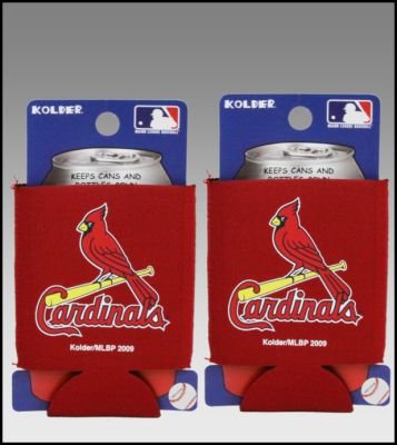 SET OF 2 ST LOUIS CARDINALS CAN KADDY KOOZIES