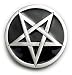 PENTAGRAM Belt Buckle Baphomet Nu Metal Punk