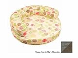 Snoozer Metropolitan Dreamer Pet Sofa, Medium, Shona Granite/Dark Chocolate
