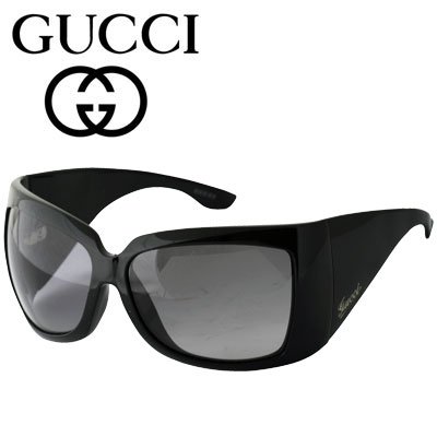 Gucci Sunglasses AUTHENTIC Womens Black Frame Light Lens GG 2961/S