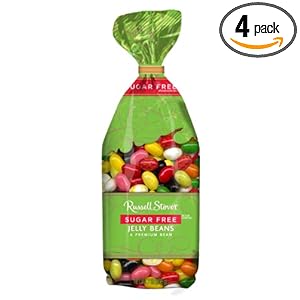 Russell Stover Sugar Free Jelly Beans, 7-Ounce Bags (Pack of 4)