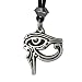 Gothic Egyptian Eye of Ra Wadjet Pendant Horus Udjat talisman necklace kemetic