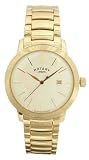 Rotary Gents Gold Plated Waterproof Quartz Bracelet Watch