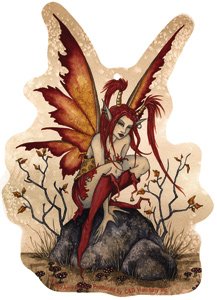 Amy Brown Little Red Mischief Air Freshner
