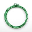 Jewelry Wire, Aluminum, 12 Gauge, Green, 3yd (Pack of 1)