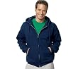 Hanes Men's Comfortblend Full-Zip Hood 7.8 oz (Set of 2) Top